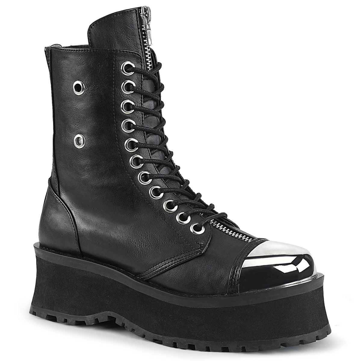 GRAVEDIGGER-10 Black Vegan Leather Main image