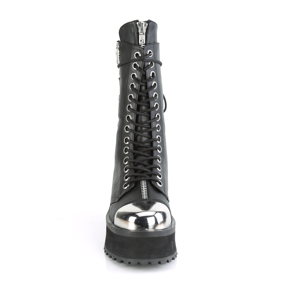 GRAVEDIGGER-14 Black Vegan Leather Secondary image