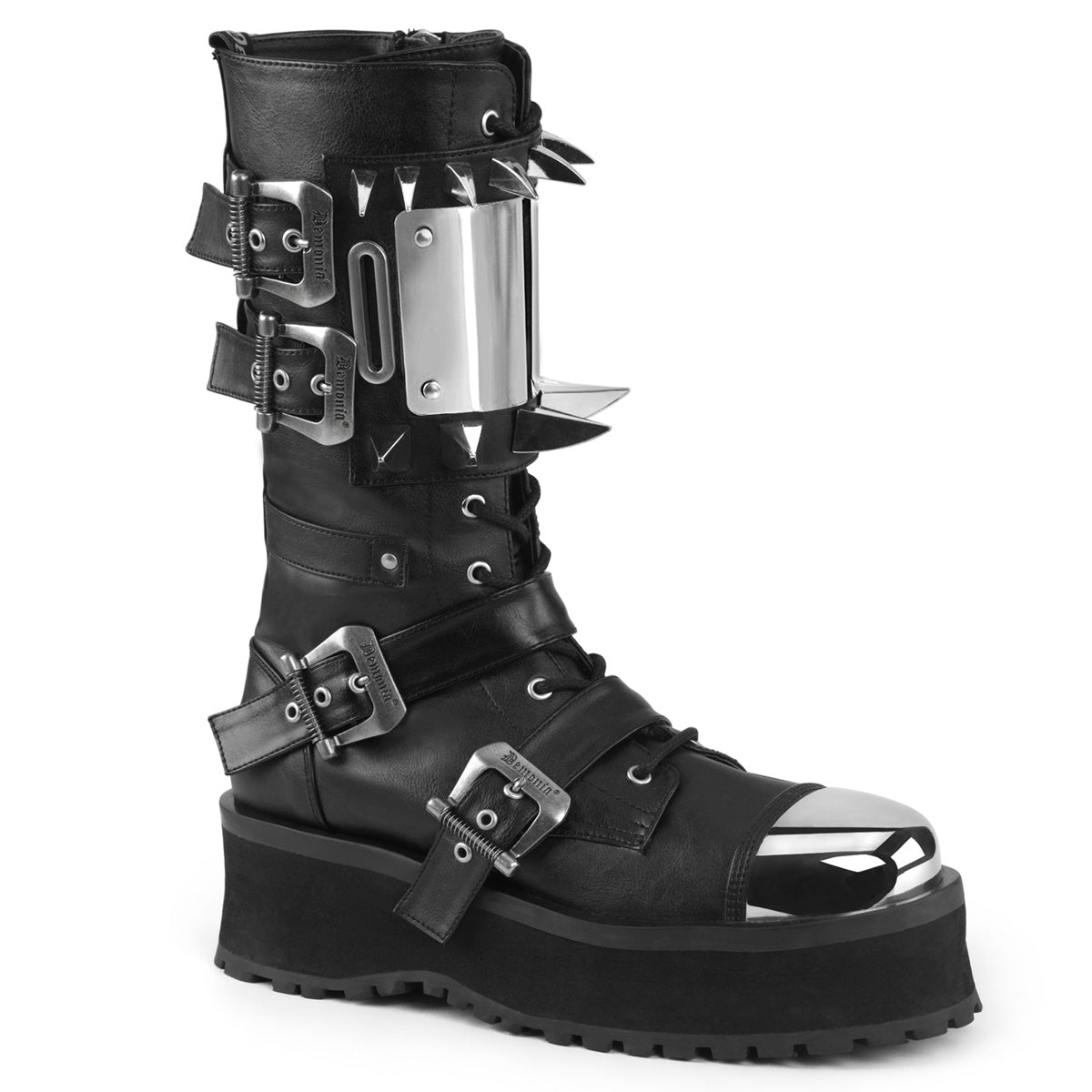 GRAVEDIGGER-250 Black Vegan Leather Main image