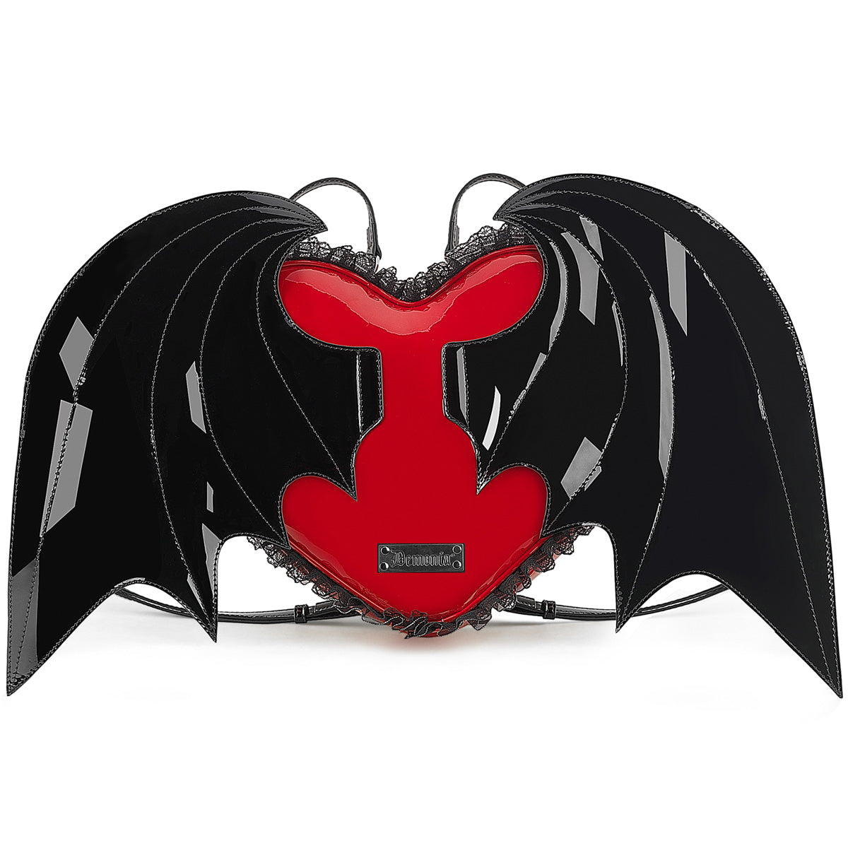 Demonia HB-214 Black Red Handbag Main image
