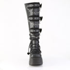 MORTE-215 Black Vegan Leather