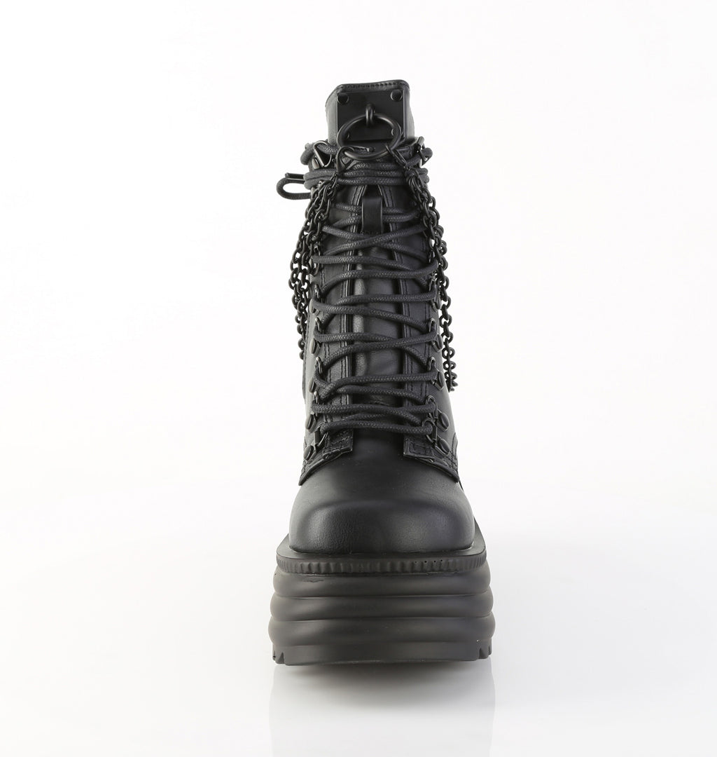 MORTE-65 Black Vegan Leather