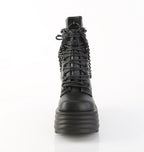 MORTE-65 Black Vegan Leather