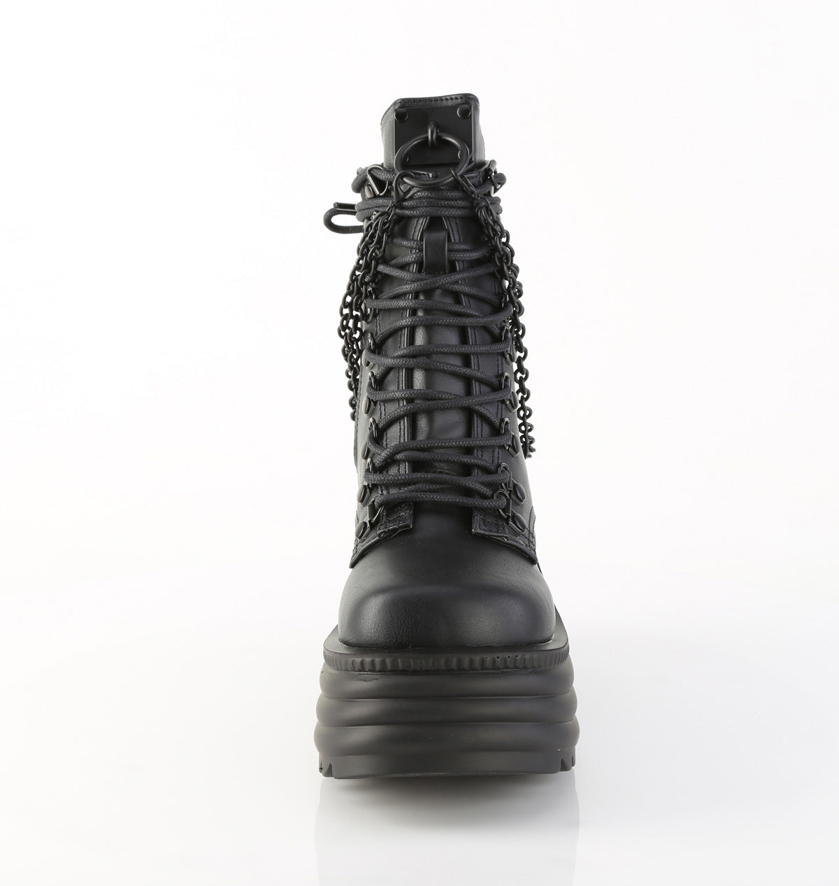 MORTE-65 Black Vegan Leather