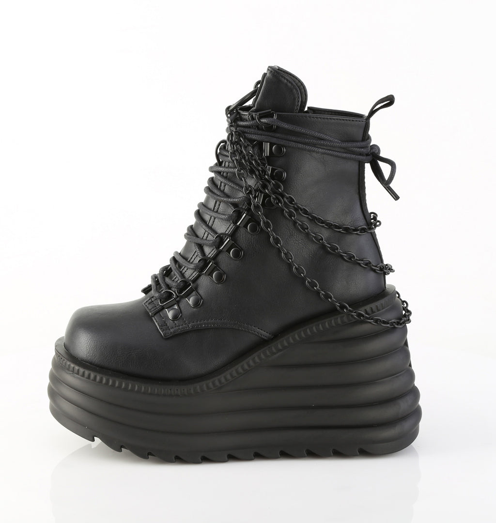 MORTE-65 Black Vegan Leather