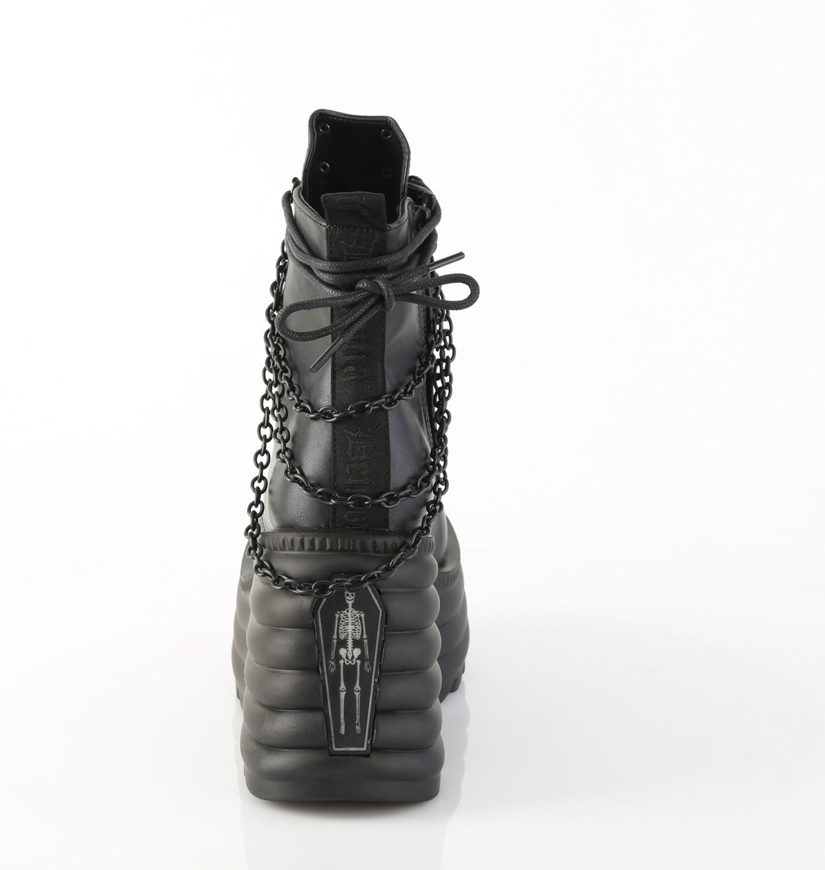 MORTE-65 Black Vegan Leather