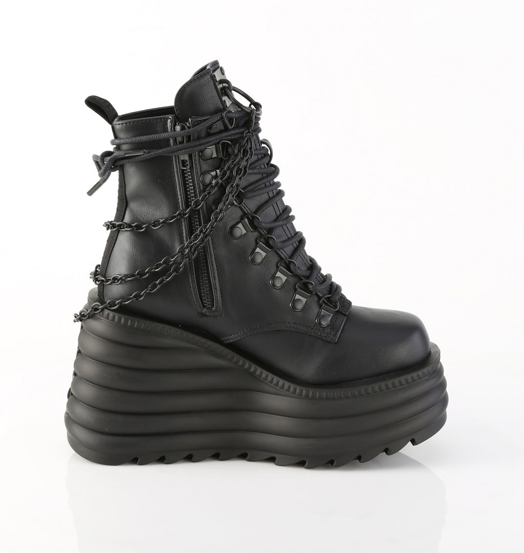 MORTE-65 Black Vegan Leather