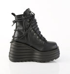 MORTE-65 Black Vegan Leather