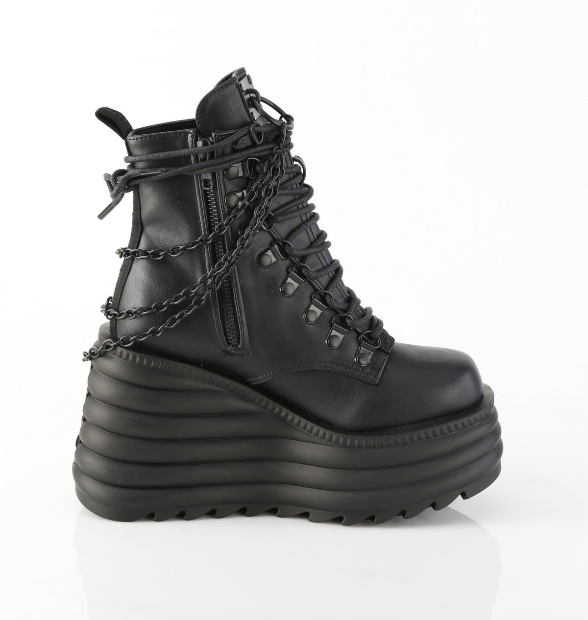 MORTE-65 Black Vegan Leather