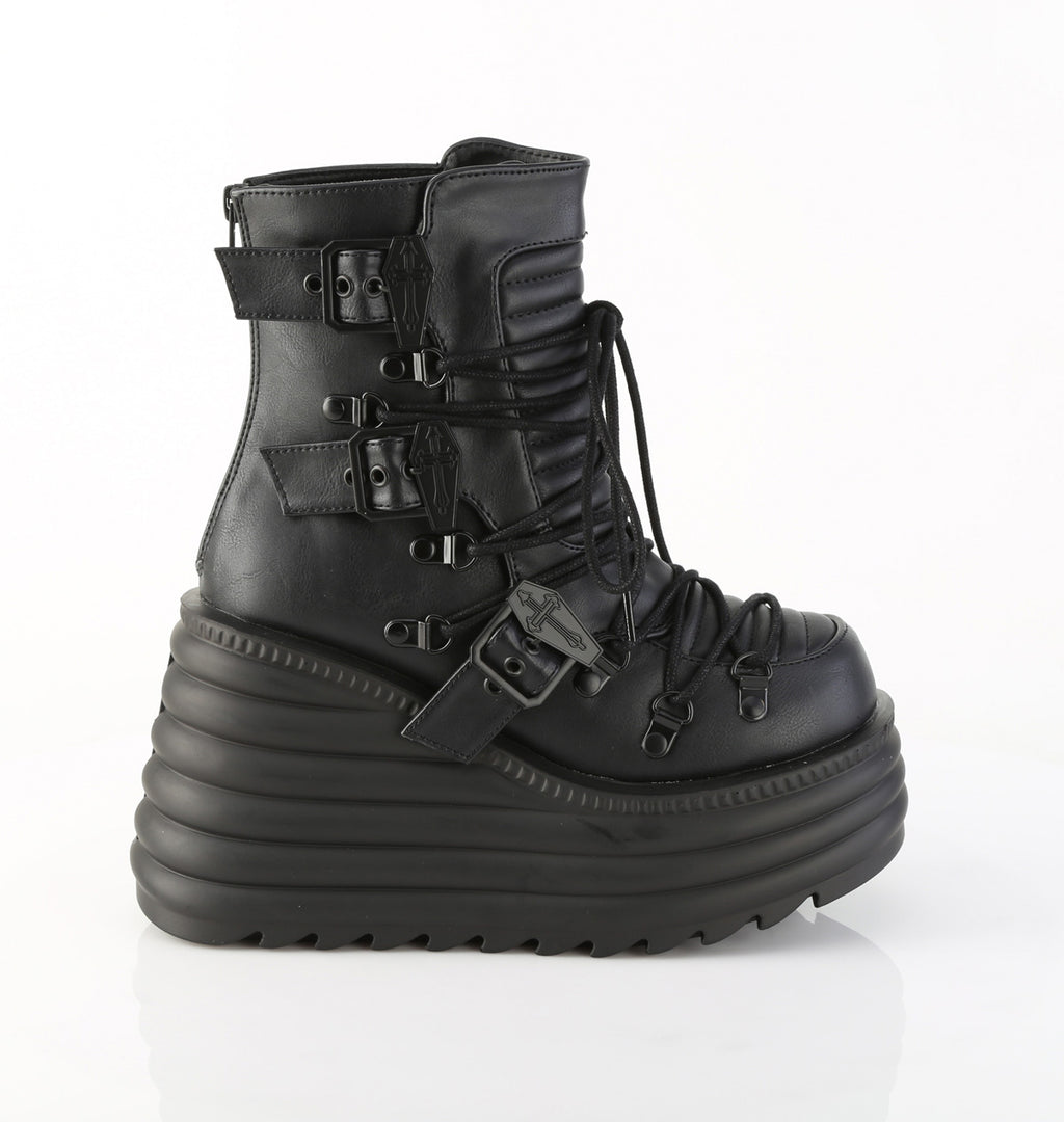 MORTE-68 Black Vegan Leather