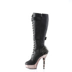 MUERTO-2028 Black Vegan Leather