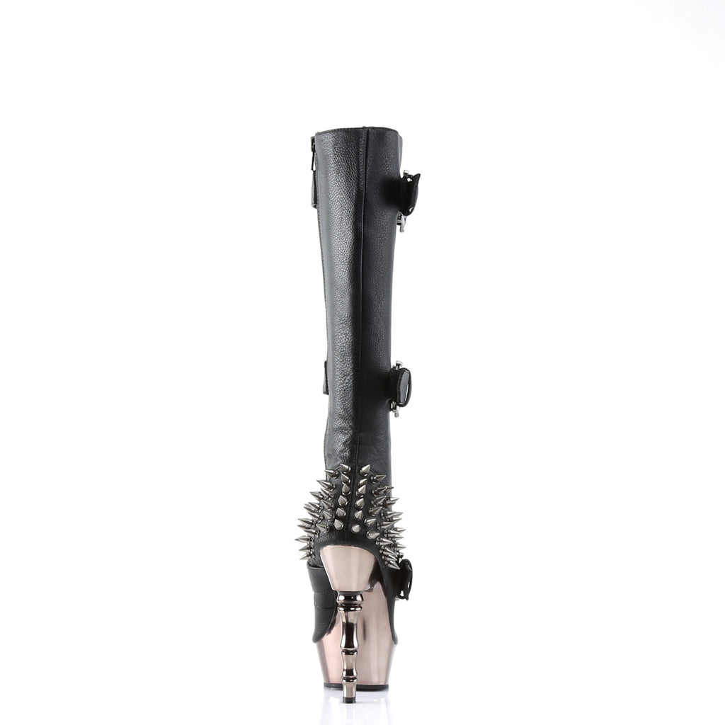 MUERTO-2028 Black Vegan Leather