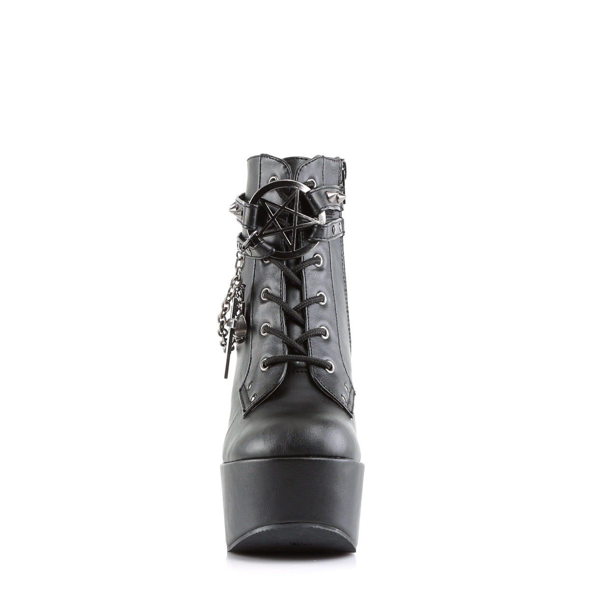 POISON-101 Black Vegan Leather Secondary image