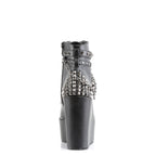 POISON-101 Black Vegan Leather