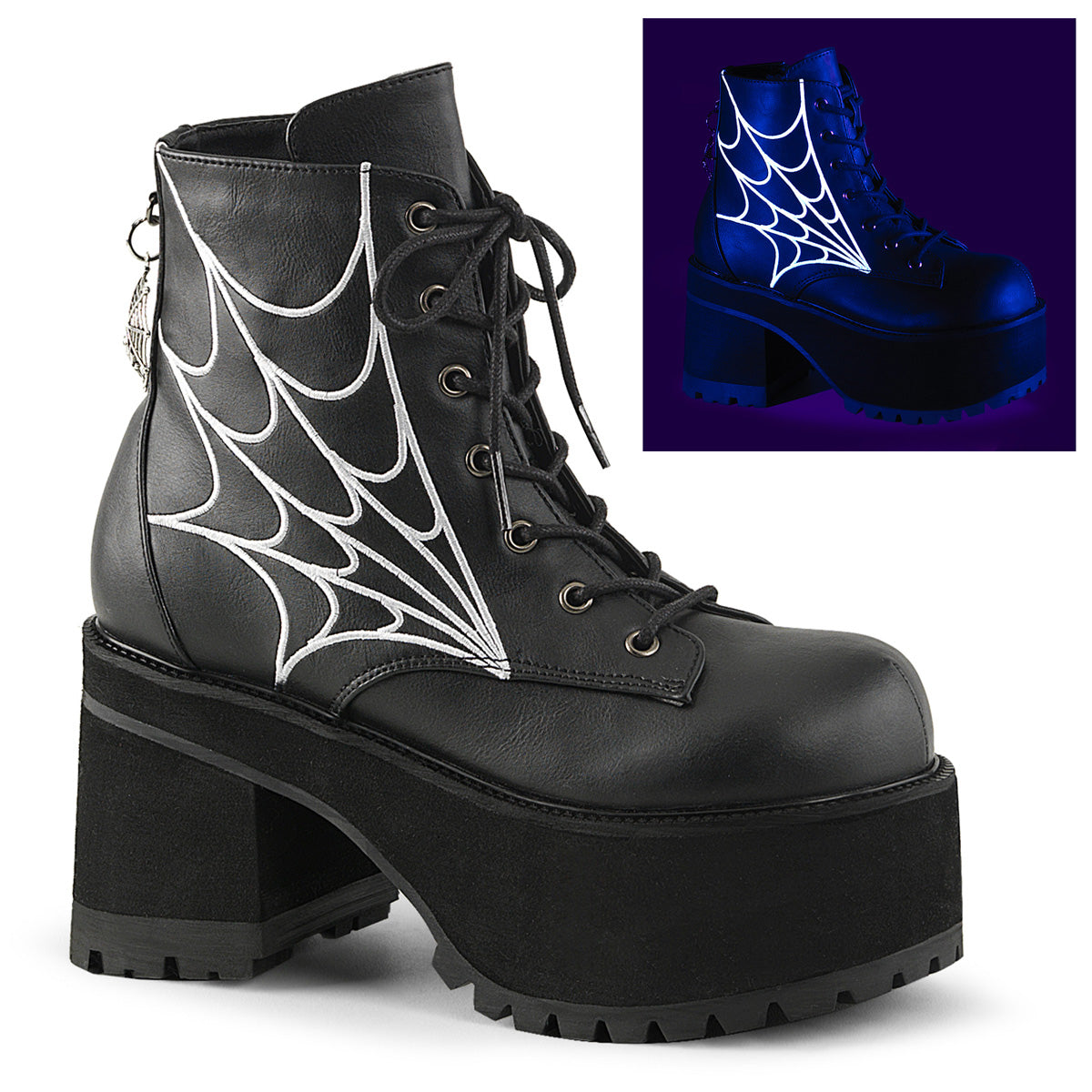 RANGER-105 Black Vegan Leather Main image