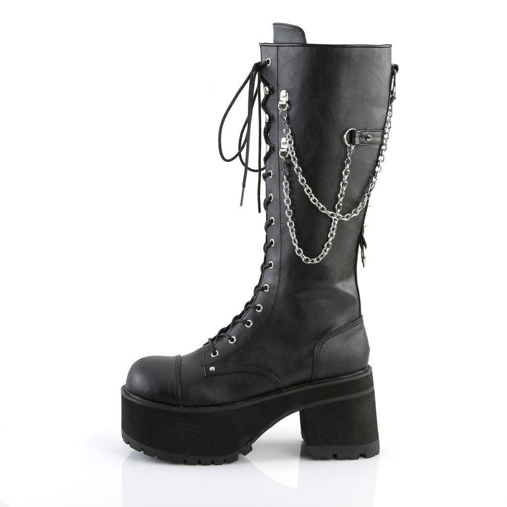 RANGER-303 Black Vegan Leather