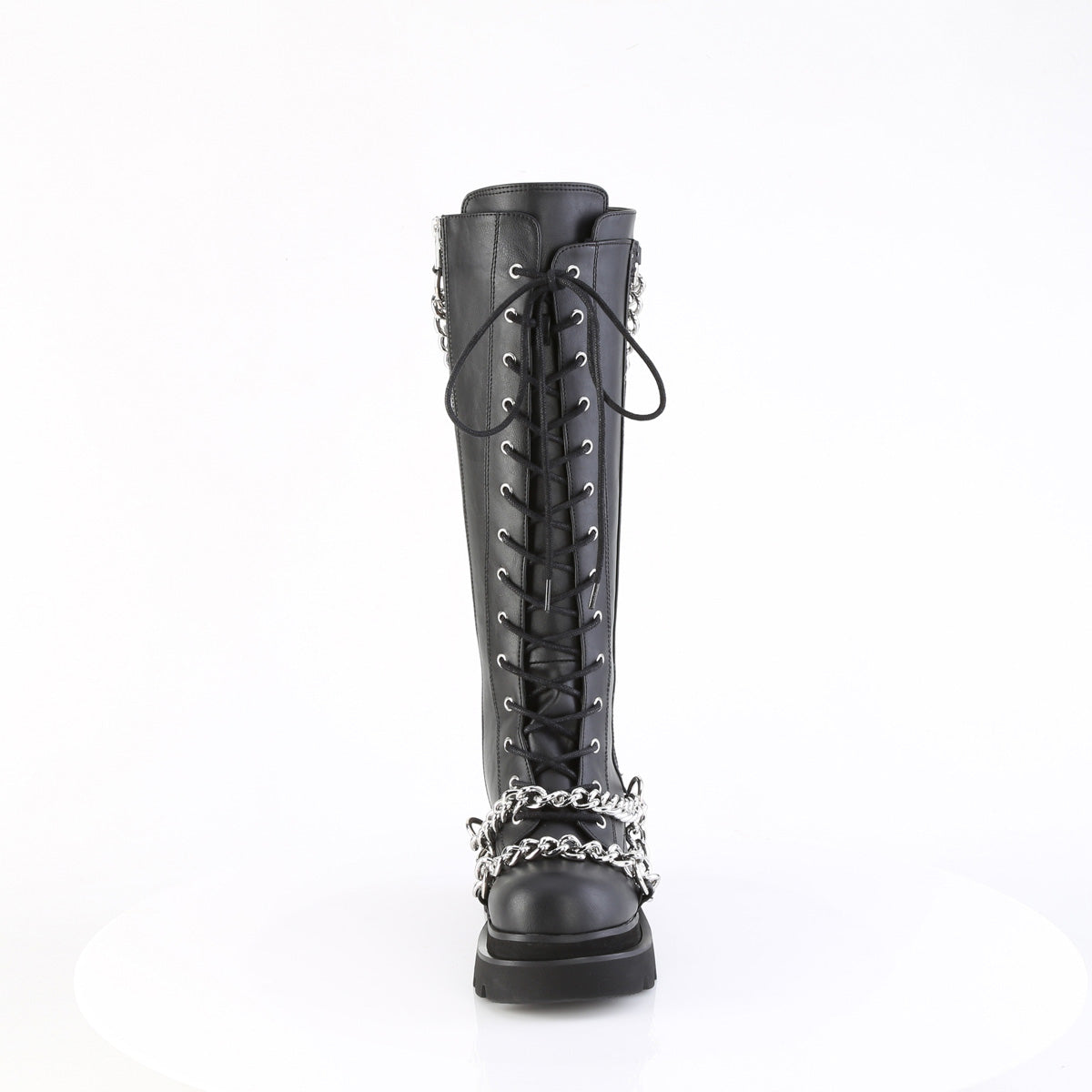 RENEGADE-215 Black Vegan Leather