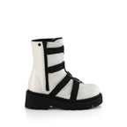 RENEGADE-50 White Vegan Leather