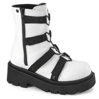RENEGADE-50 White Vegan Leather
