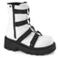 RENEGADE-50 White Vegan Leather