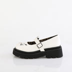 RENEGADE-56 White Vegan Leather