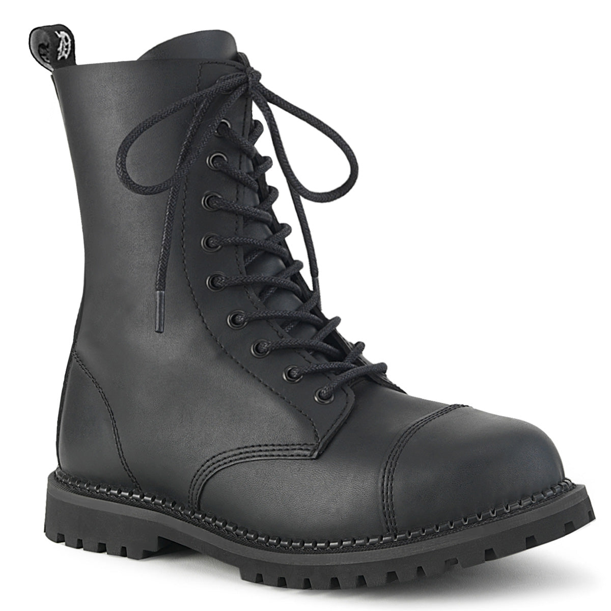 RIOT-10 Black Vegan Leather Main image