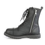 RIOT-10 Black Vegan Leather