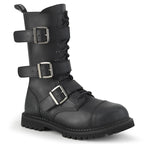 RIOT-12BK Black Vegan Leather