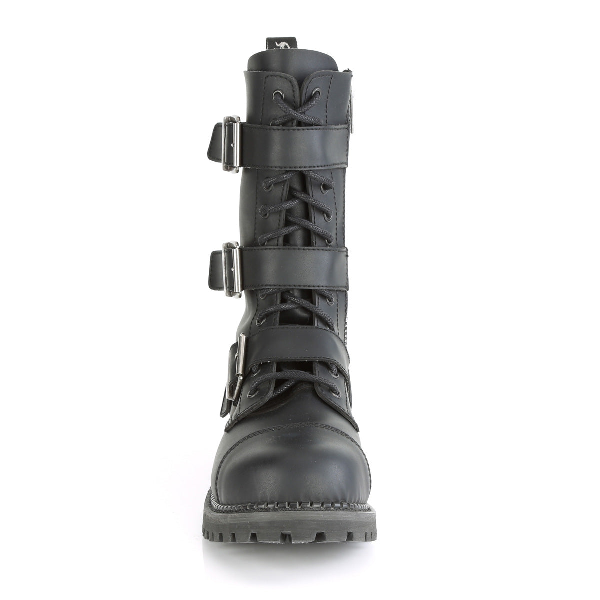 RIOT-12BK Black Vegan Leather
