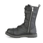 RIOT-12BK Black Vegan Leather