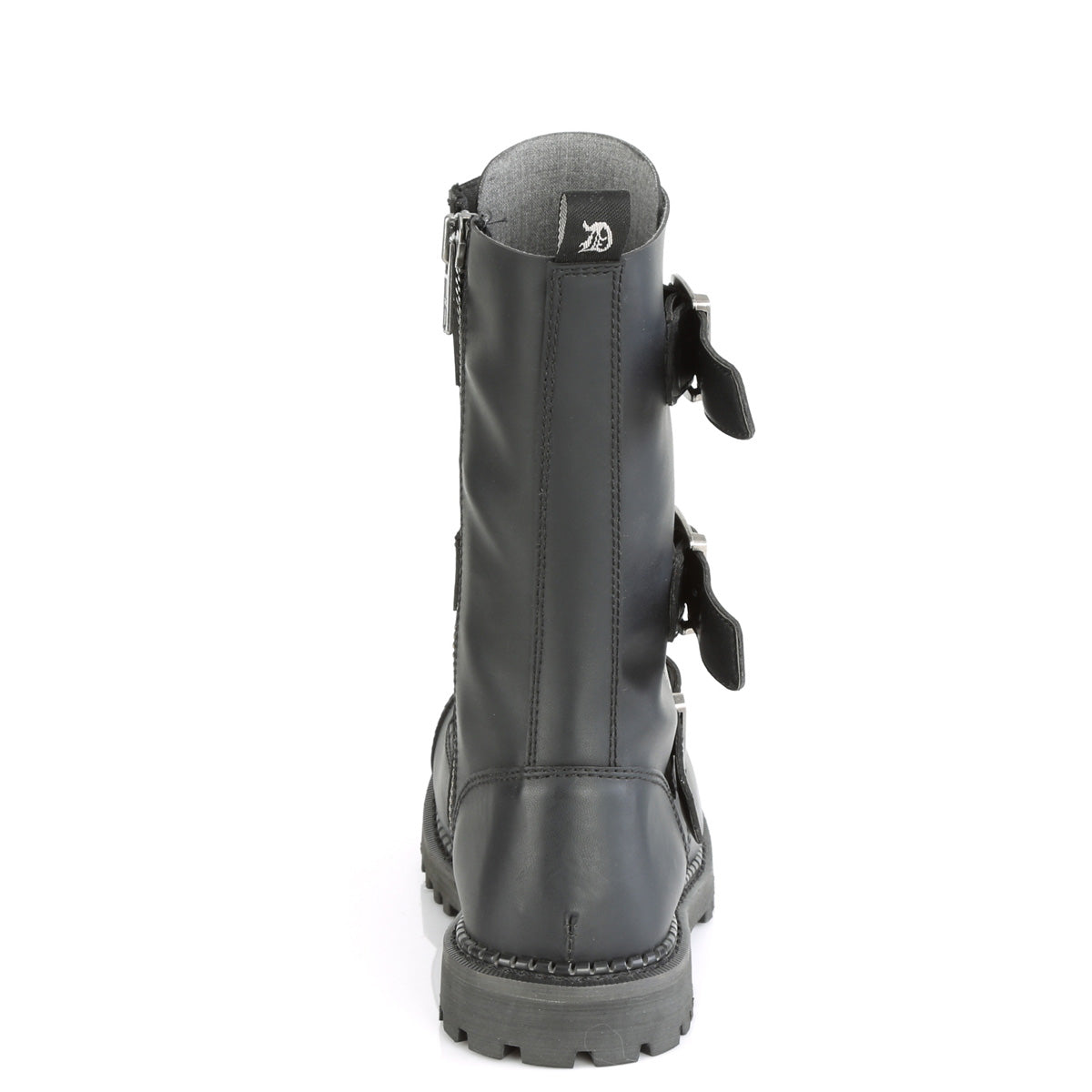 RIOT-12BK Black Vegan Leather
