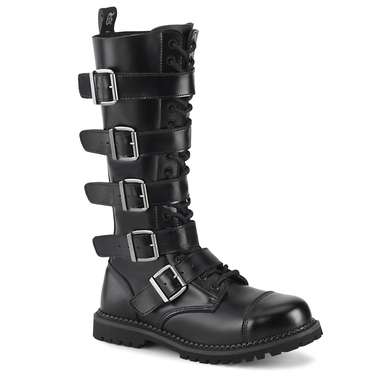 RIOT-18BK Black Leather Main image