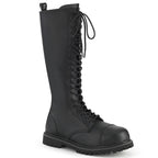 RIOT-20 Black Vegan Leather