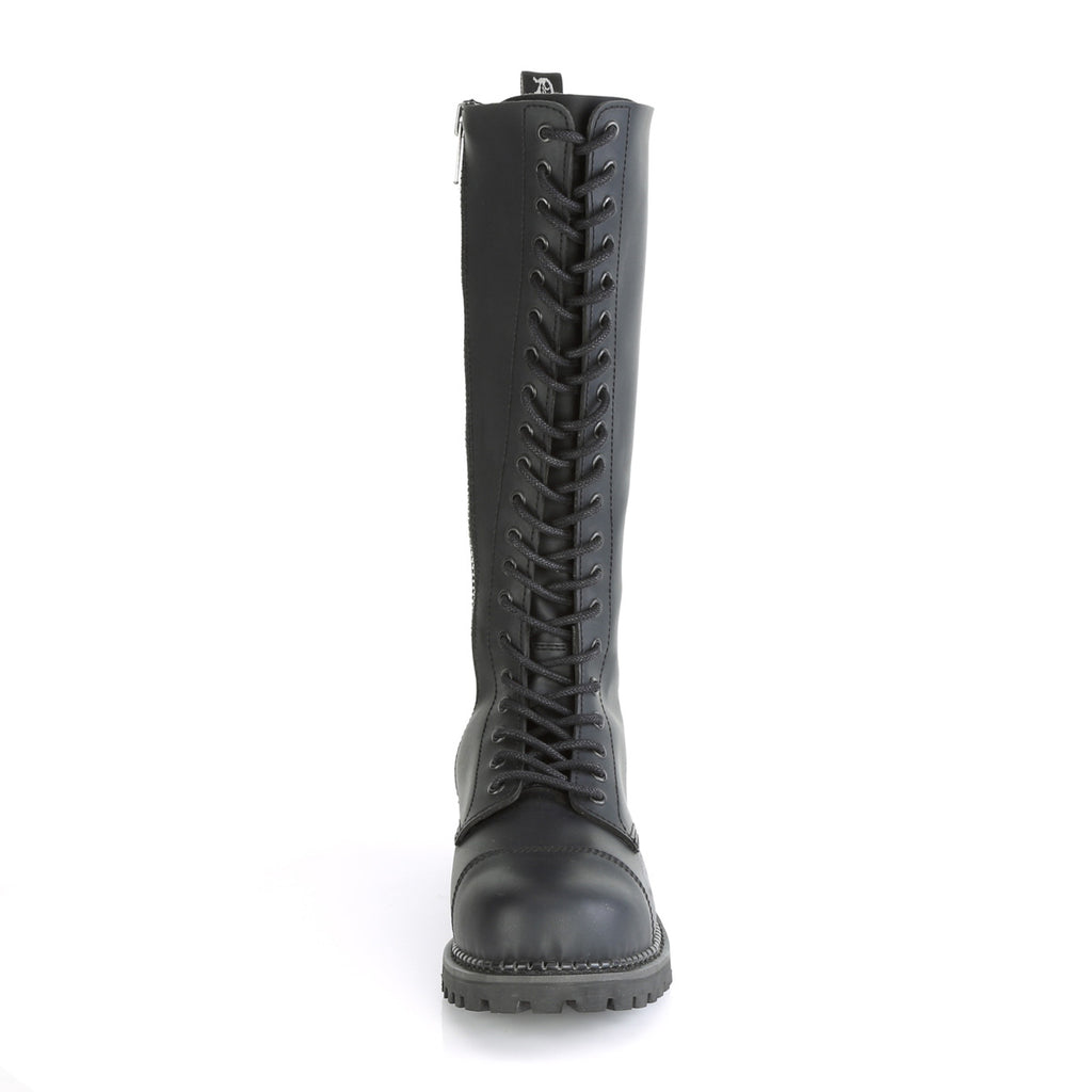 RIOT-20 Black Vegan Leather