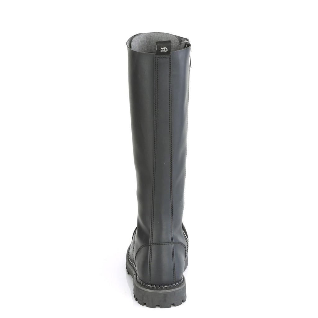 RIOT-20 Black Vegan Leather