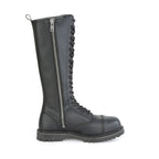 RIOT-20 Black Vegan Leather