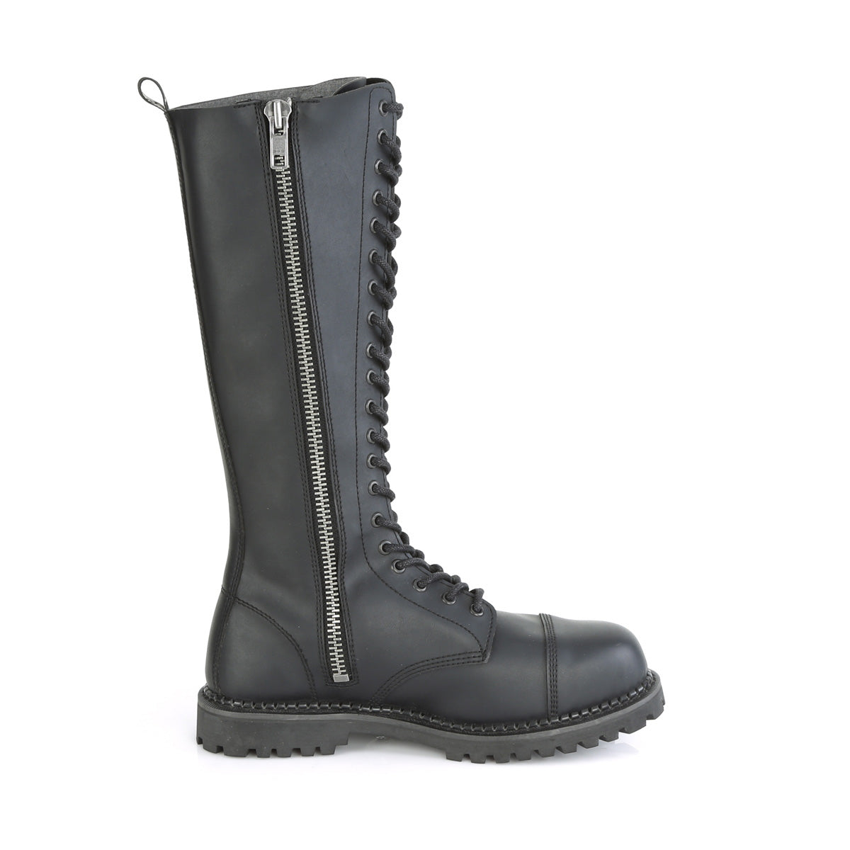 RIOT-20 Black Vegan Leather