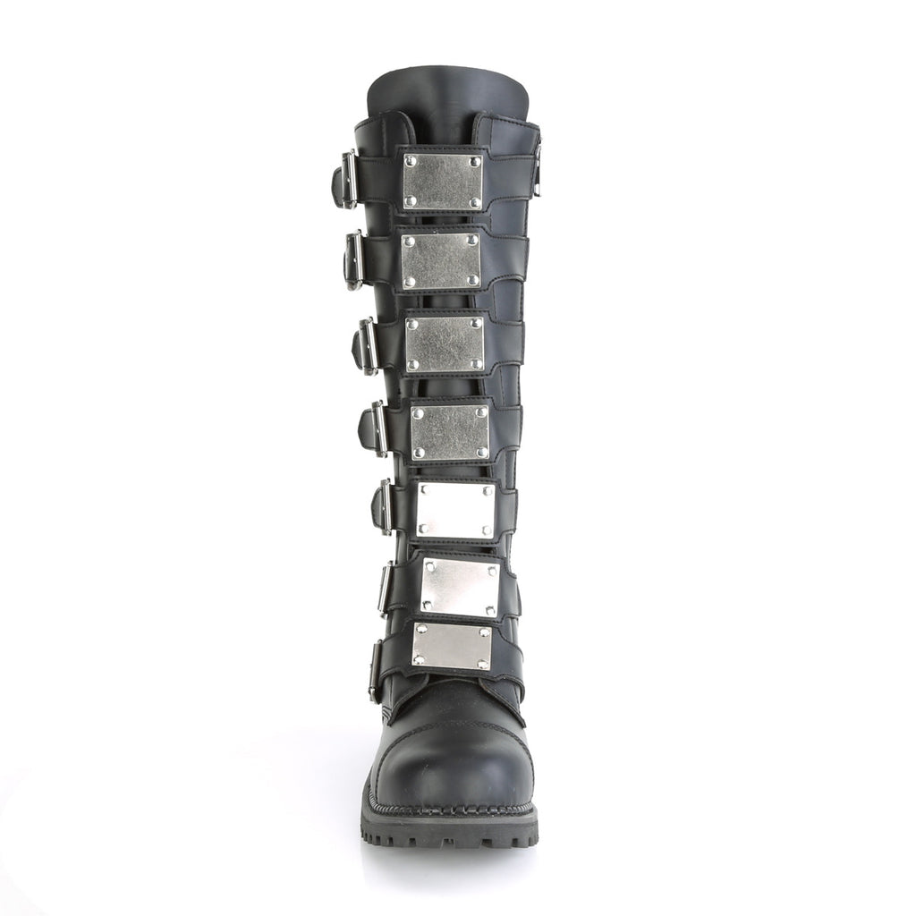 RIOT-21MP Black Vegan Leather