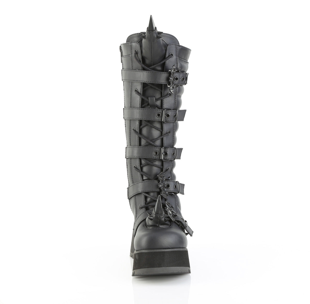 SCENE-157 Black Vegan Leather