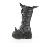 SCENE-157 Black Vegan Leather