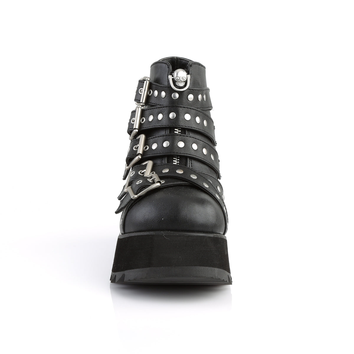 Demonia SCENE-30 Black Ankle Boots
