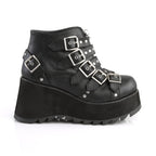Demonia SCENE-30 Black Ankle Boots