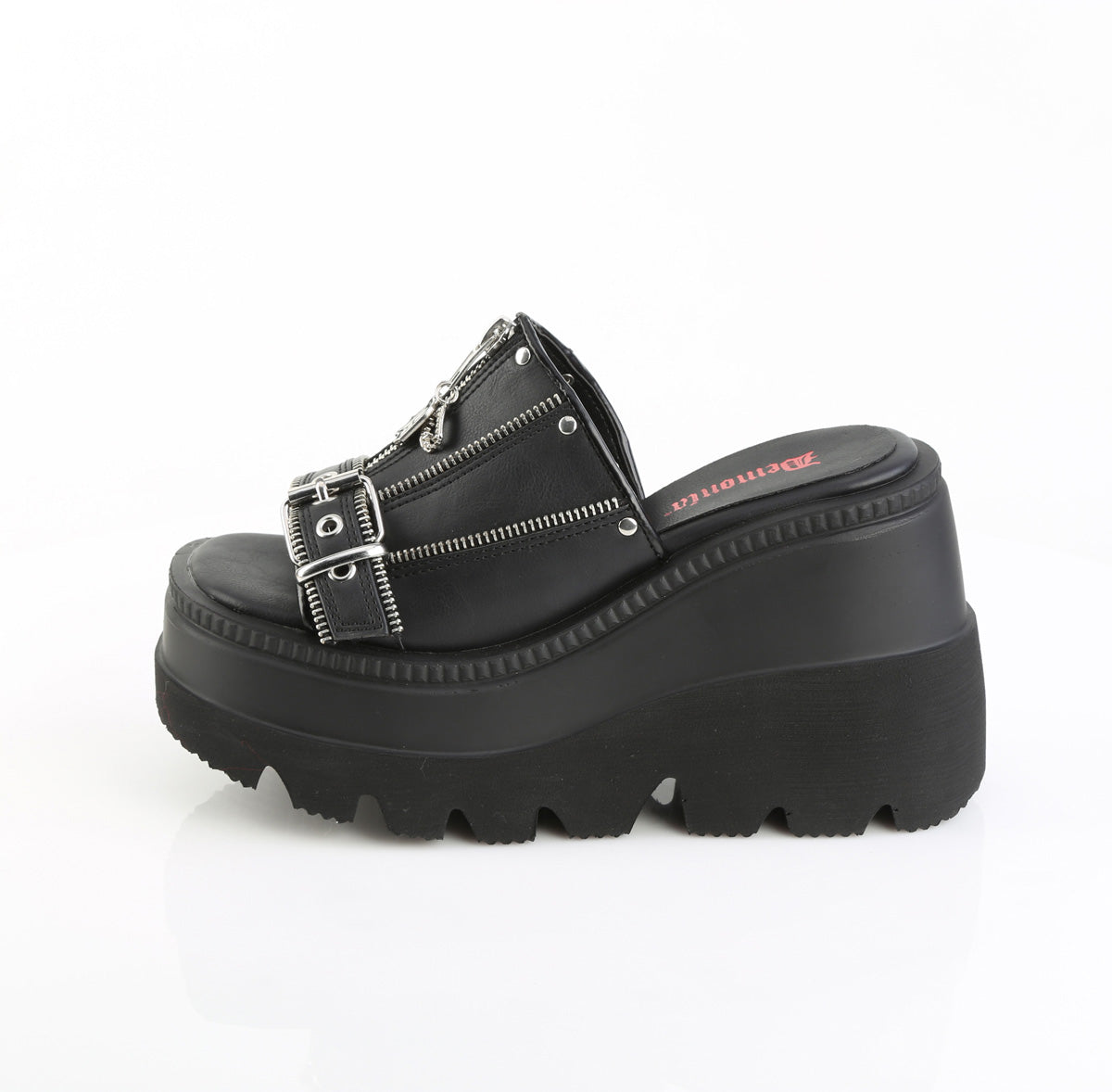 SHAKER-07 Black Vegan Leather