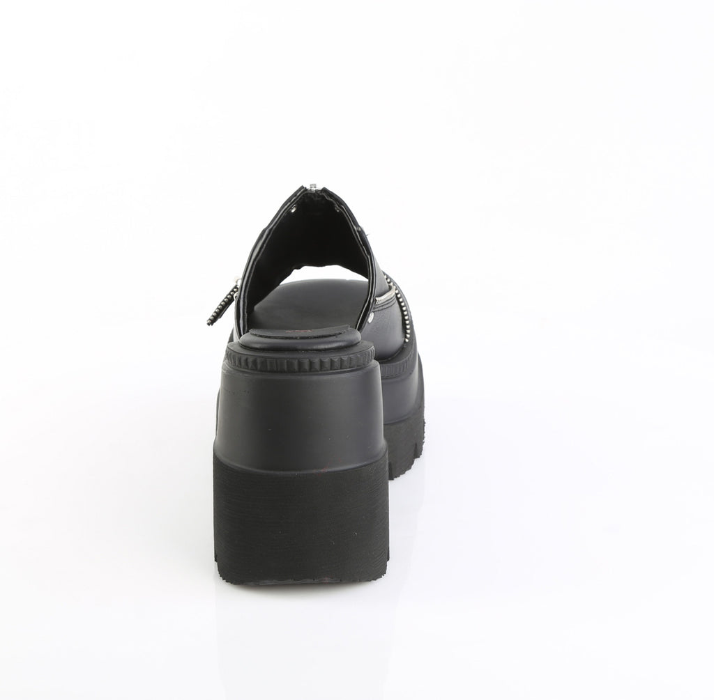 SHAKER-07 Black Vegan Leather
