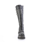 Demonia SHAKER-225 Black Knee-High Boots