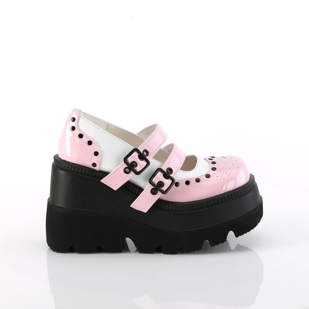 SHAKER-27 Baby Pink White