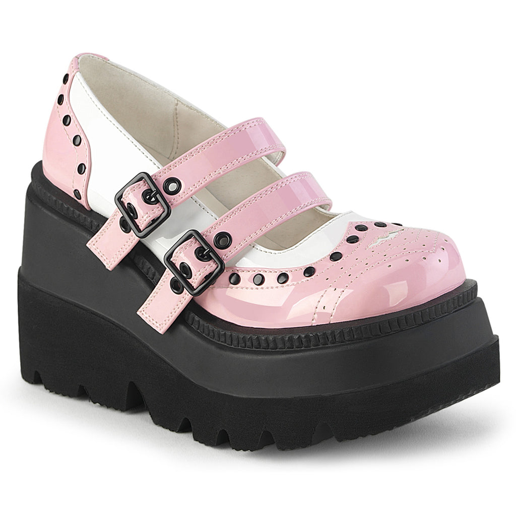 SHAKER-27 Baby Pink White
