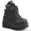 Demonia SHAKER-37 Black Ankle Boots