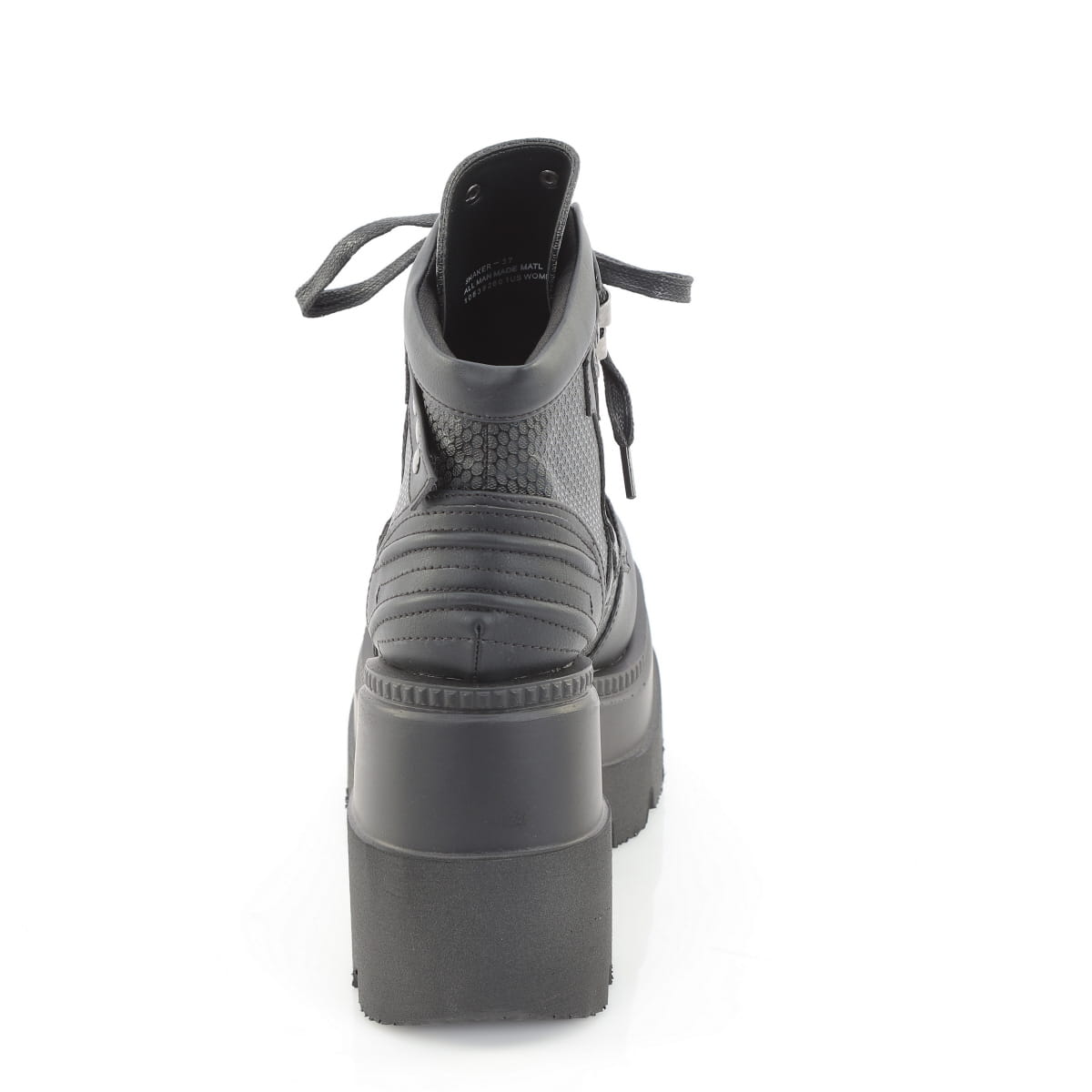 Demonia SHAKER-37 Black Ankle Boots