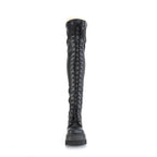 SHAKER-374 Black Vegan Leather